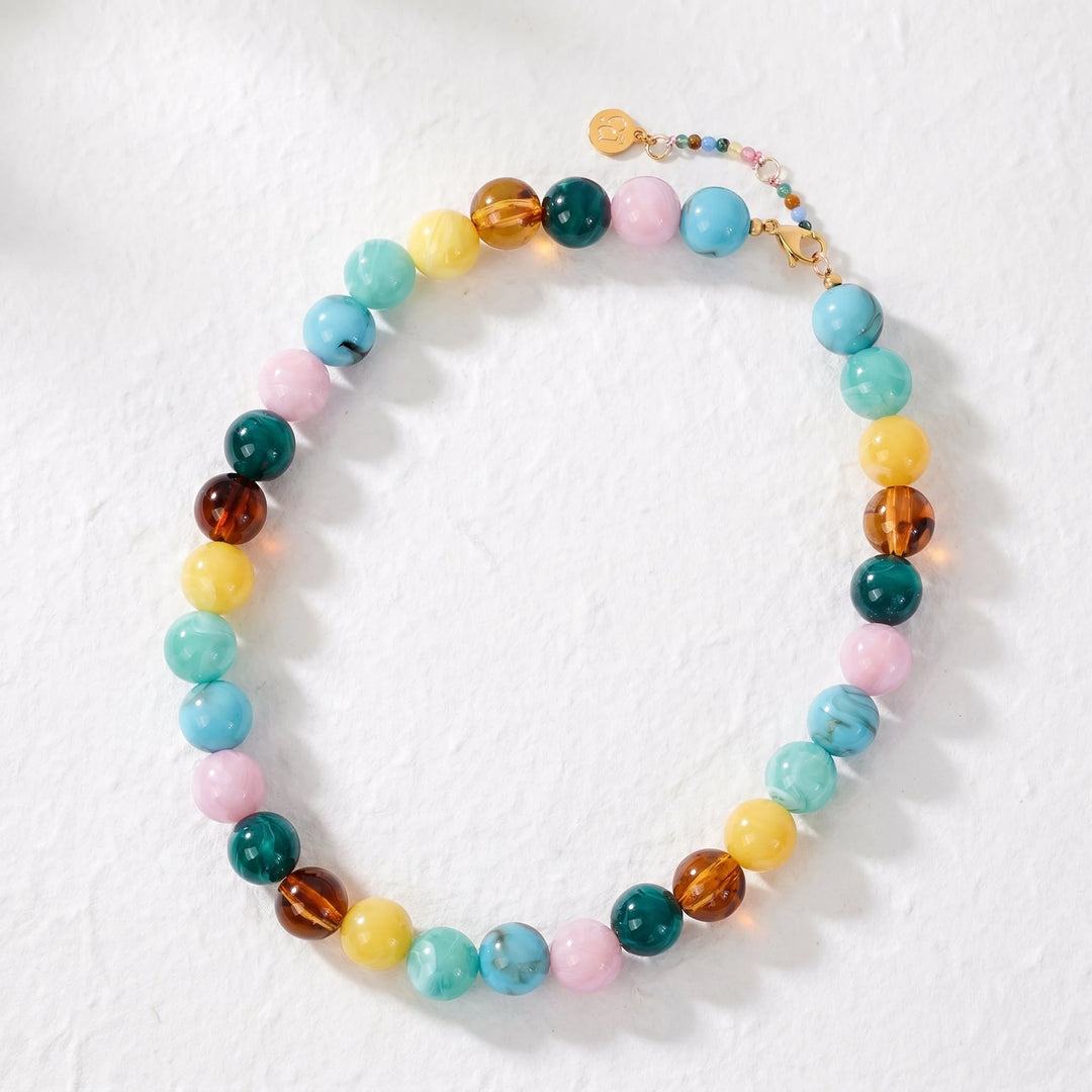Cape Diablo Chunky Beaded Necklace