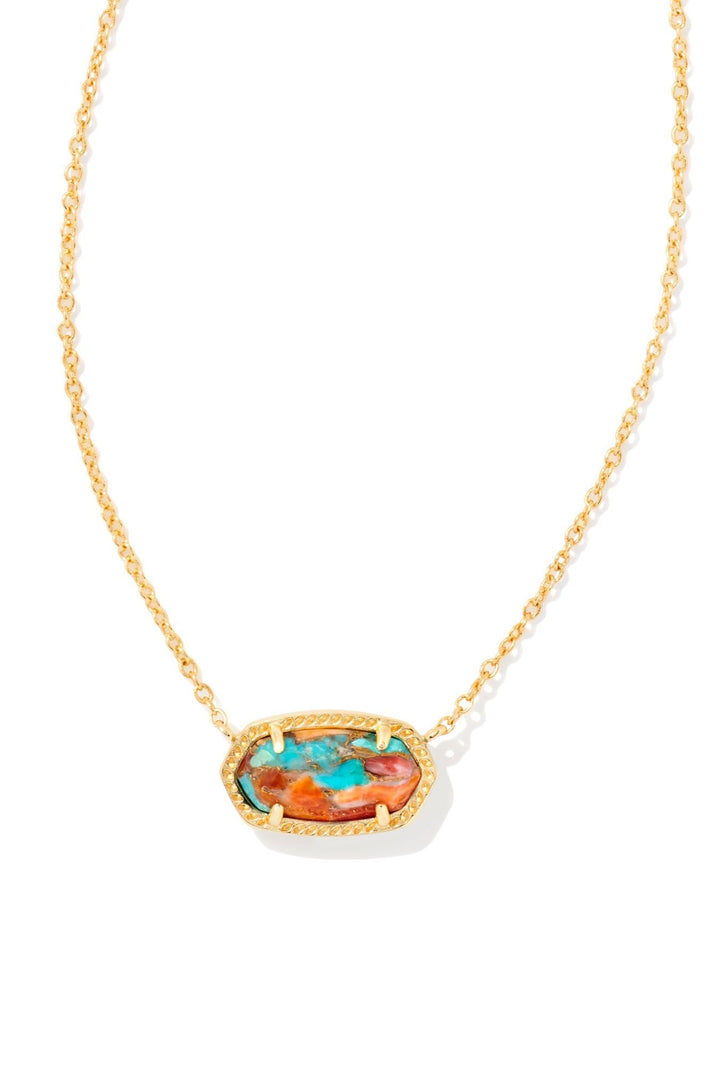 Elisa Short Pendant Necklace