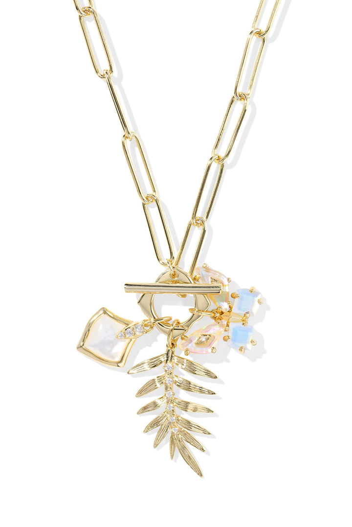 Kendra Scott Bianca Butterfly Gold Charm Necklace
