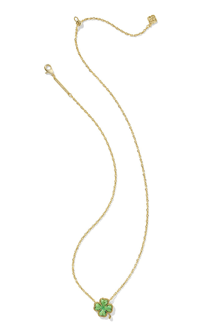 Kendra Scott Clover Short Pendant Necklace