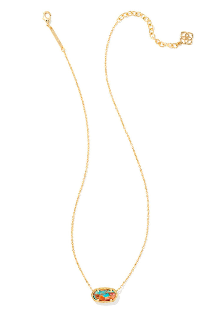 Elisa Short Pendant Necklace