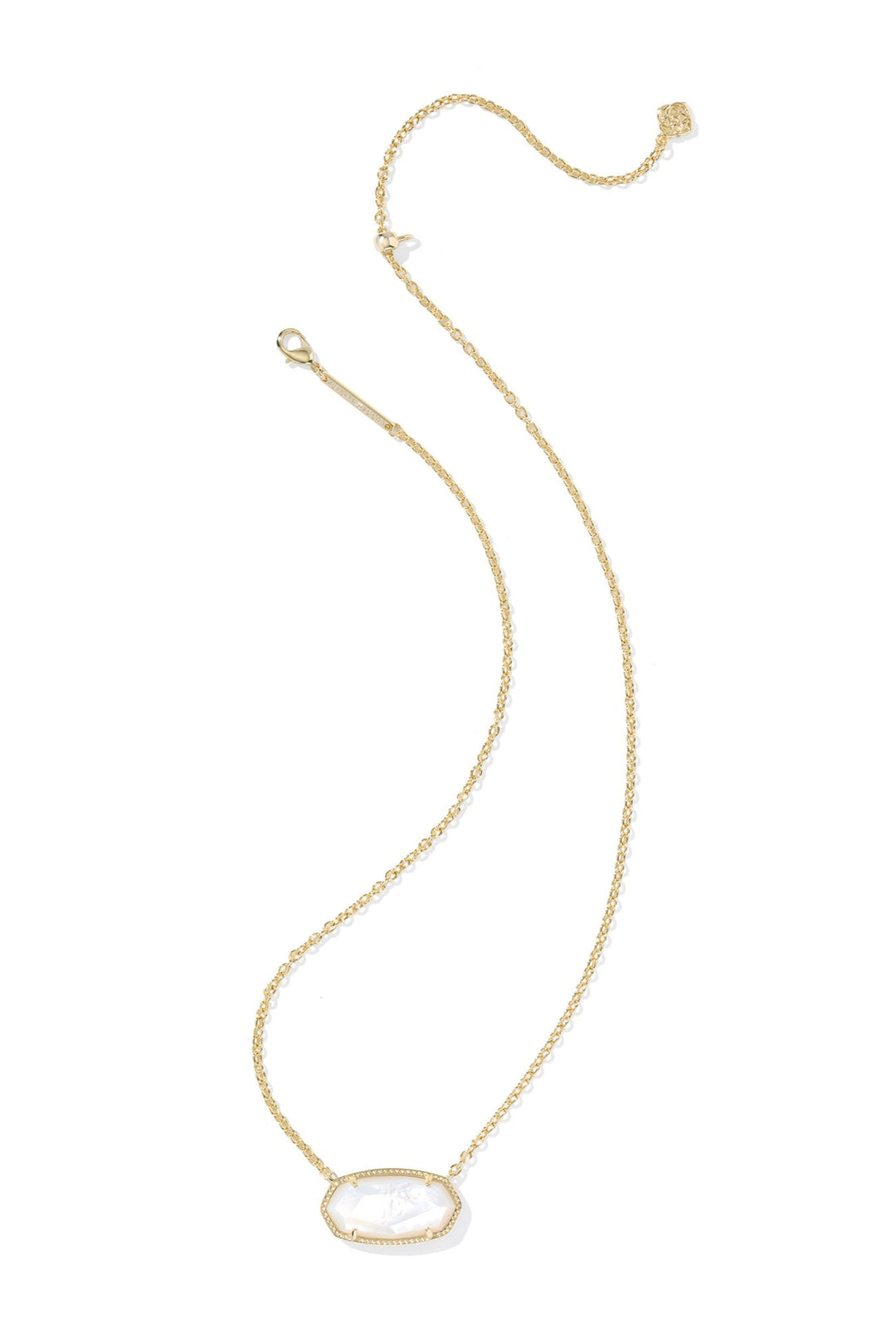 Kendra Scott Elisa Statement Gold Pendant Necklace