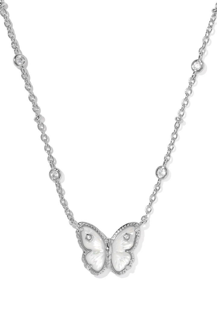 Cailey Butterfly Short Pendant Necklace