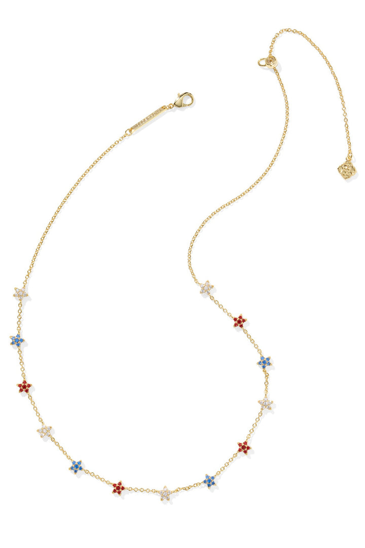 Kendra Scott Sierra Star Crystal Strand Necklace