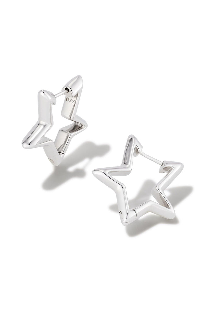 Kendra Scott Star Huggie Earrings
