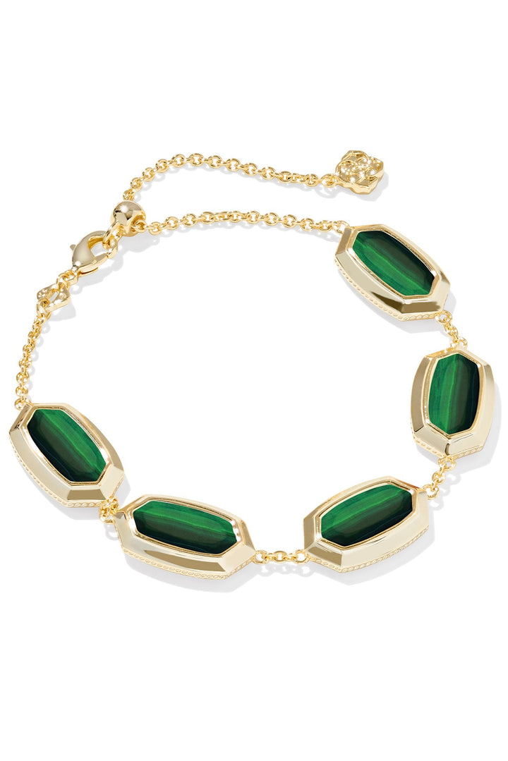 Kendra Scott Elaina Bezel Delicate Chain Bracelet