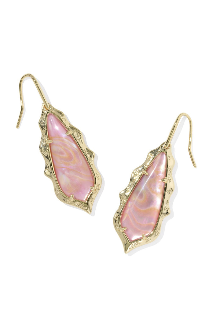 Kendra Scott Adriana Scallop Frame Drop Earrings