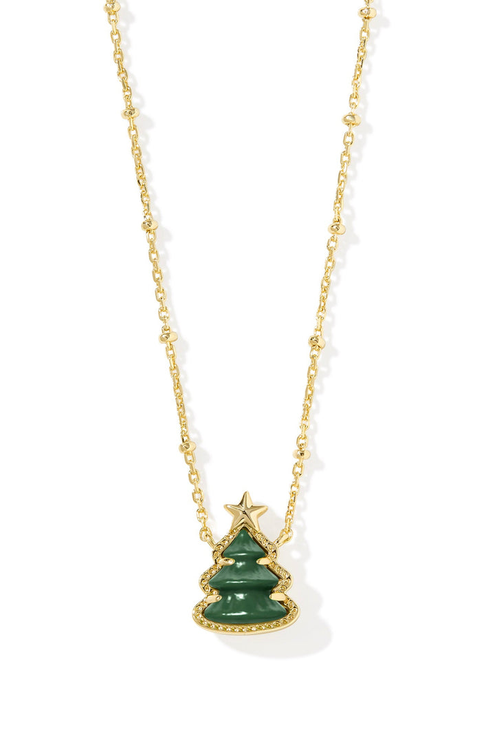 Kendra Scott Holiday Tree Short Pendant Necklace
