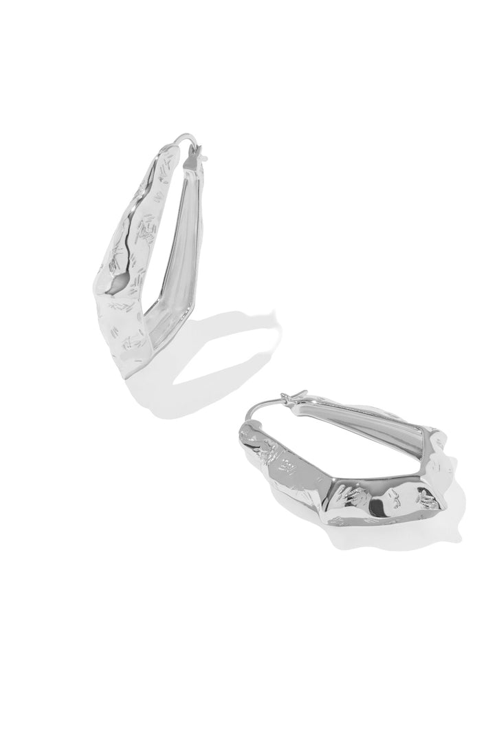 Kendra Scott Adriana Scallop Frame Hoop Earrings