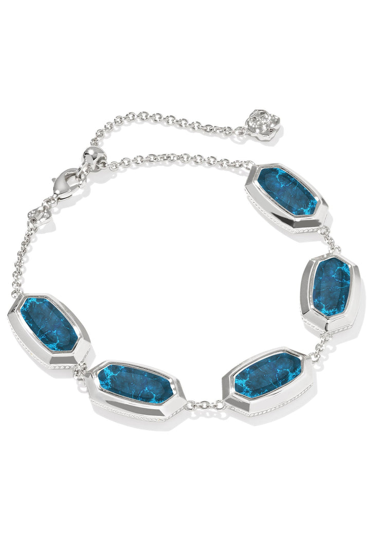 Kendra Scott Elaina Bezel Delicate Chain Bracelet