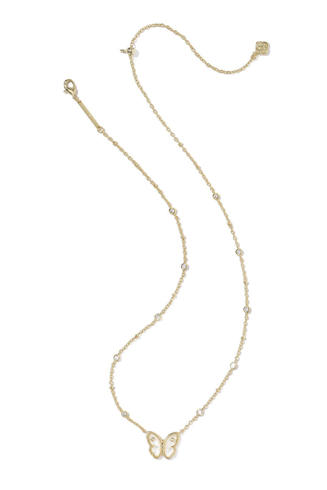 Cailey Butterfly Short Pendant Necklace