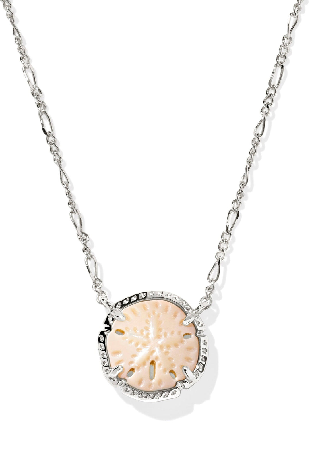 SAND DOLLAR SHORT PENDANT NECKLACE