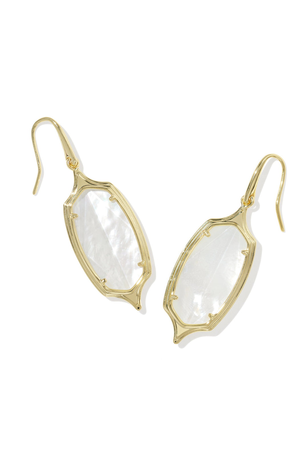 Kendra Scott Dani Stepped Frame Drop Earrings