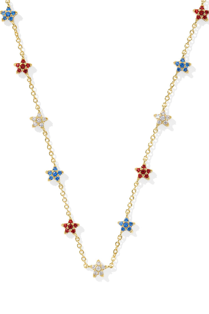 Kendra Scott Sierra Star Crystal Strand Necklace