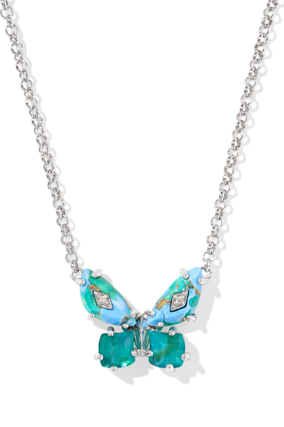 Kendra Scott Bianca Butterfly Gold Short Pendant Necklace