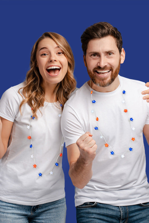 USA Light-Up Necklace