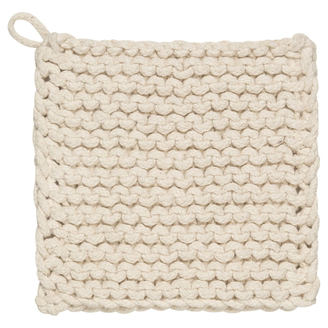 Natural Crochet Potholder