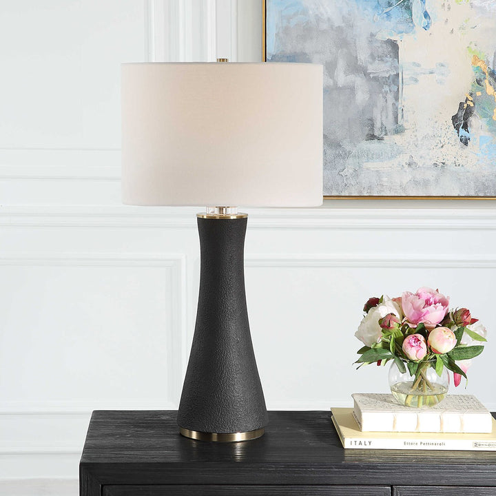 Black Finished Table Lamp - Local Pickup