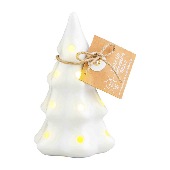 White Tree Light Up Sitter