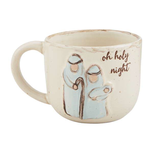 Sketched Christmas Nativity Mug