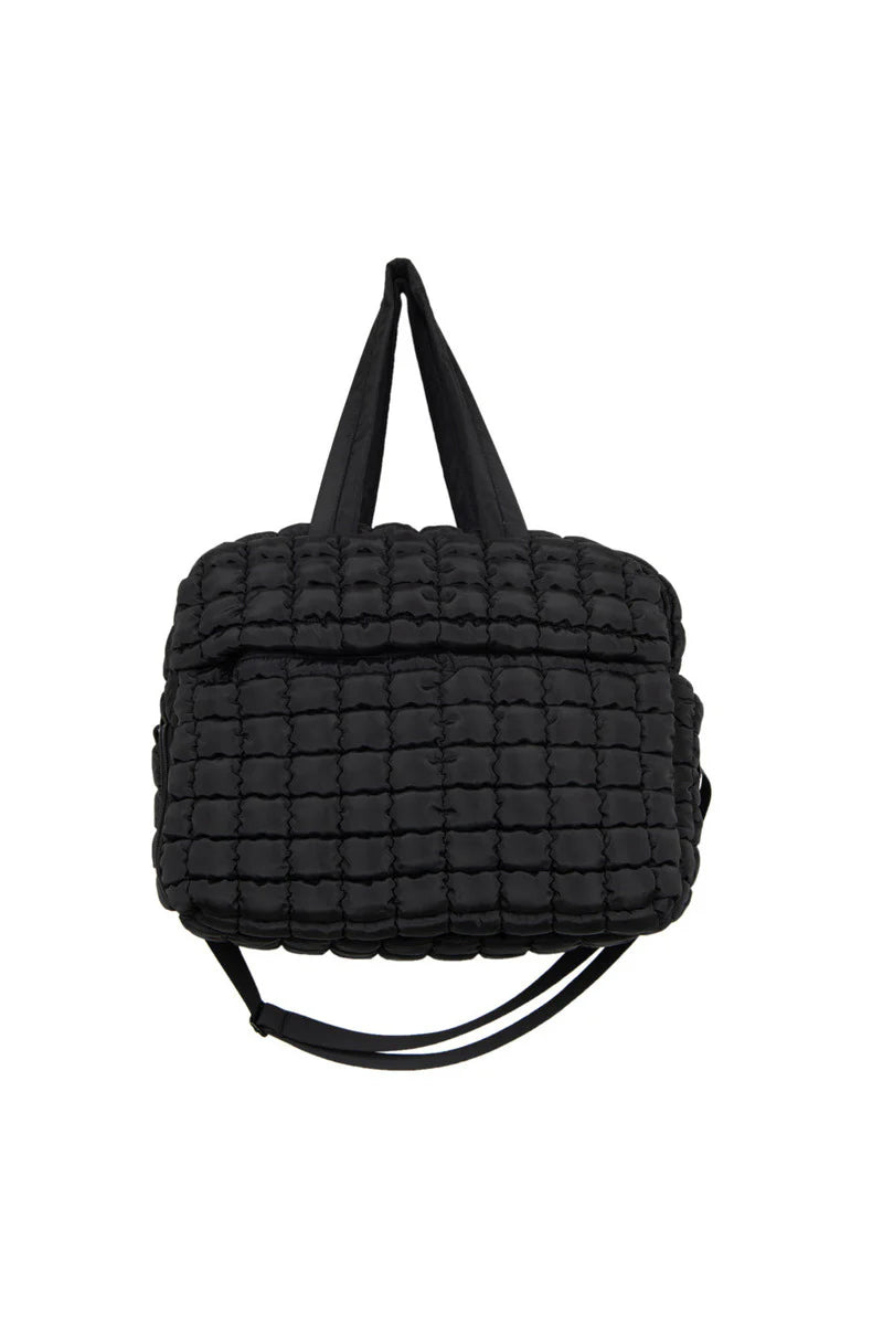Quilted Weekender Bag
