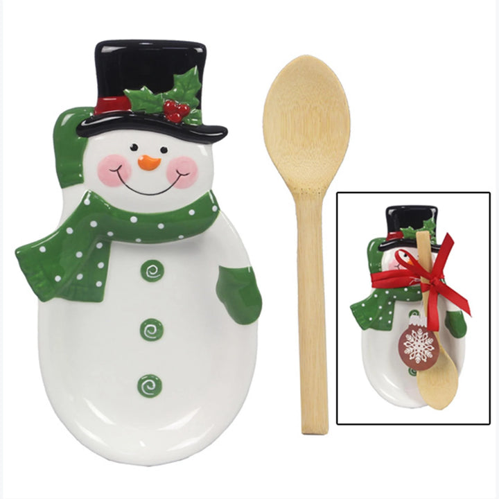 Snowman Spoon Rest