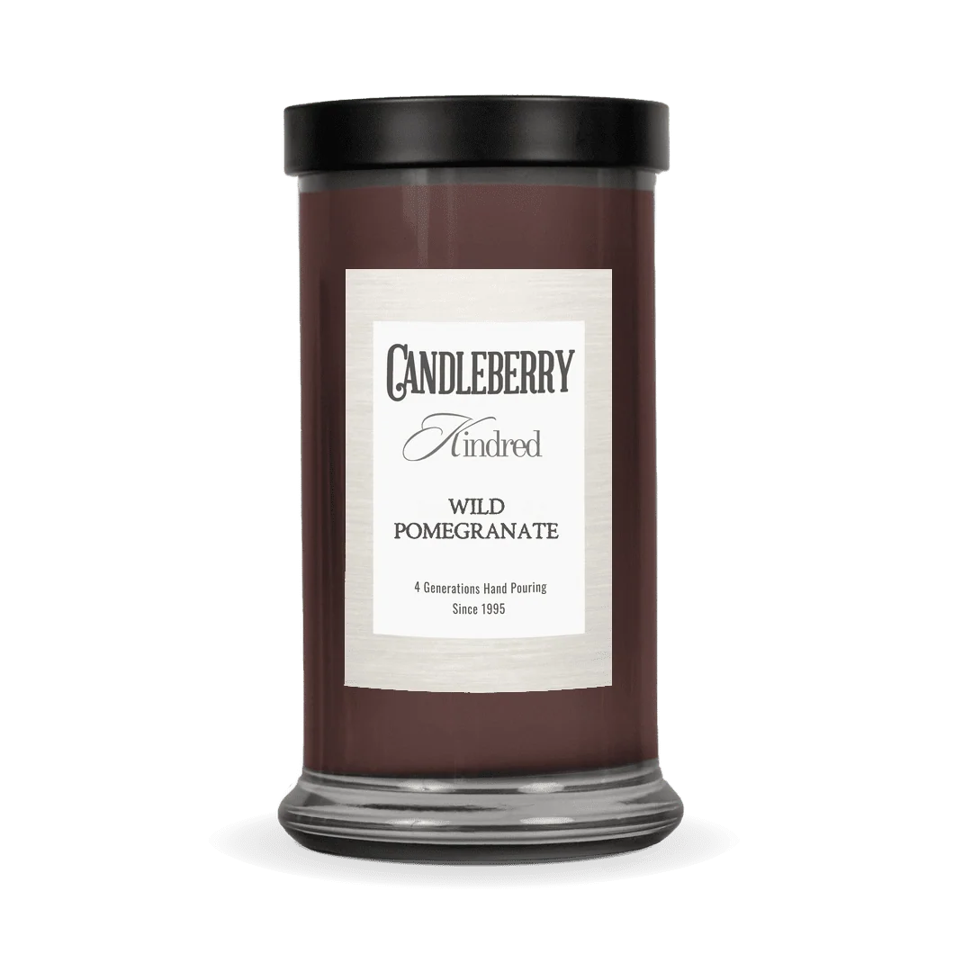 Candleberry Kindred Wild Pomegranate Large Jar Candle