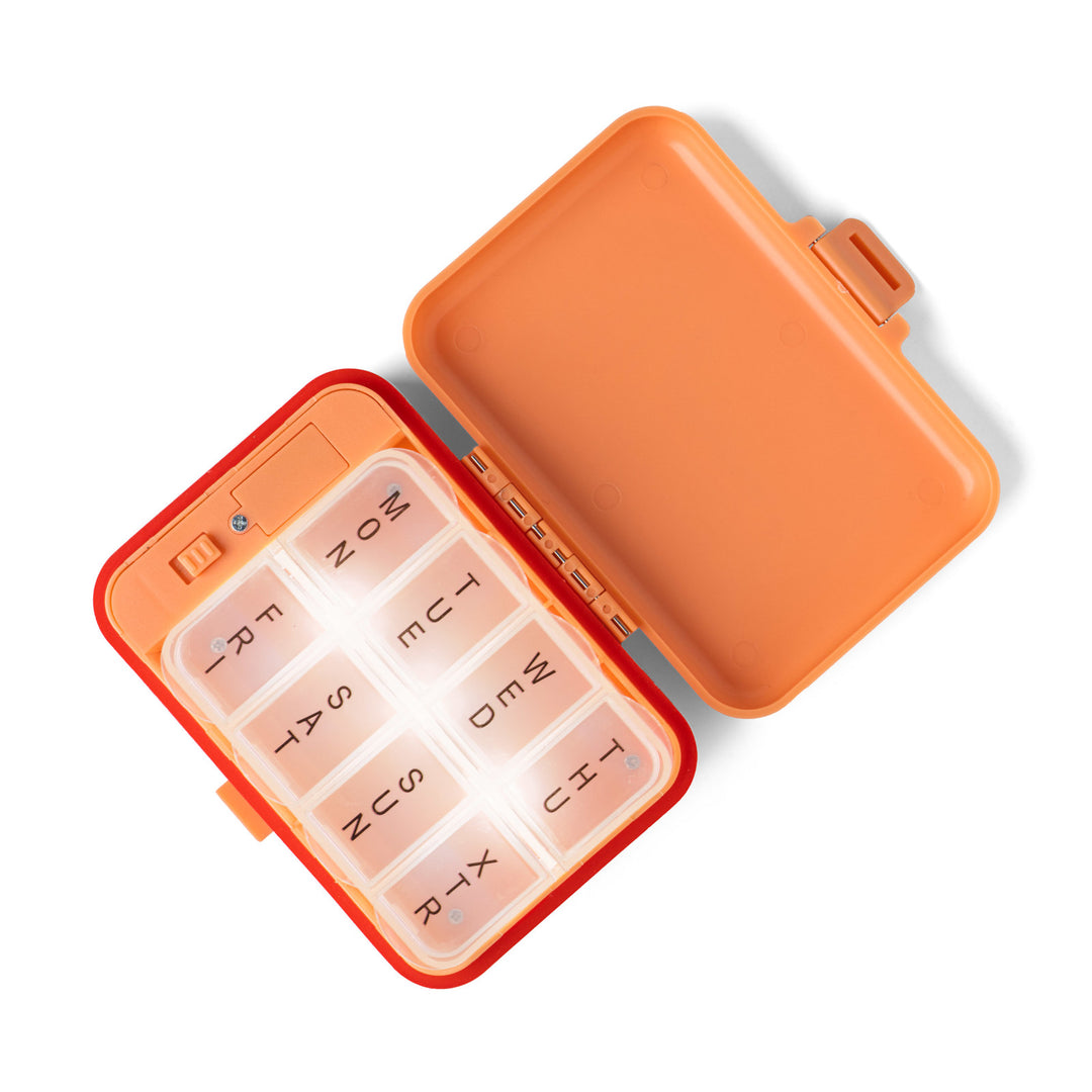 Light Up Pill and Vitamin Case