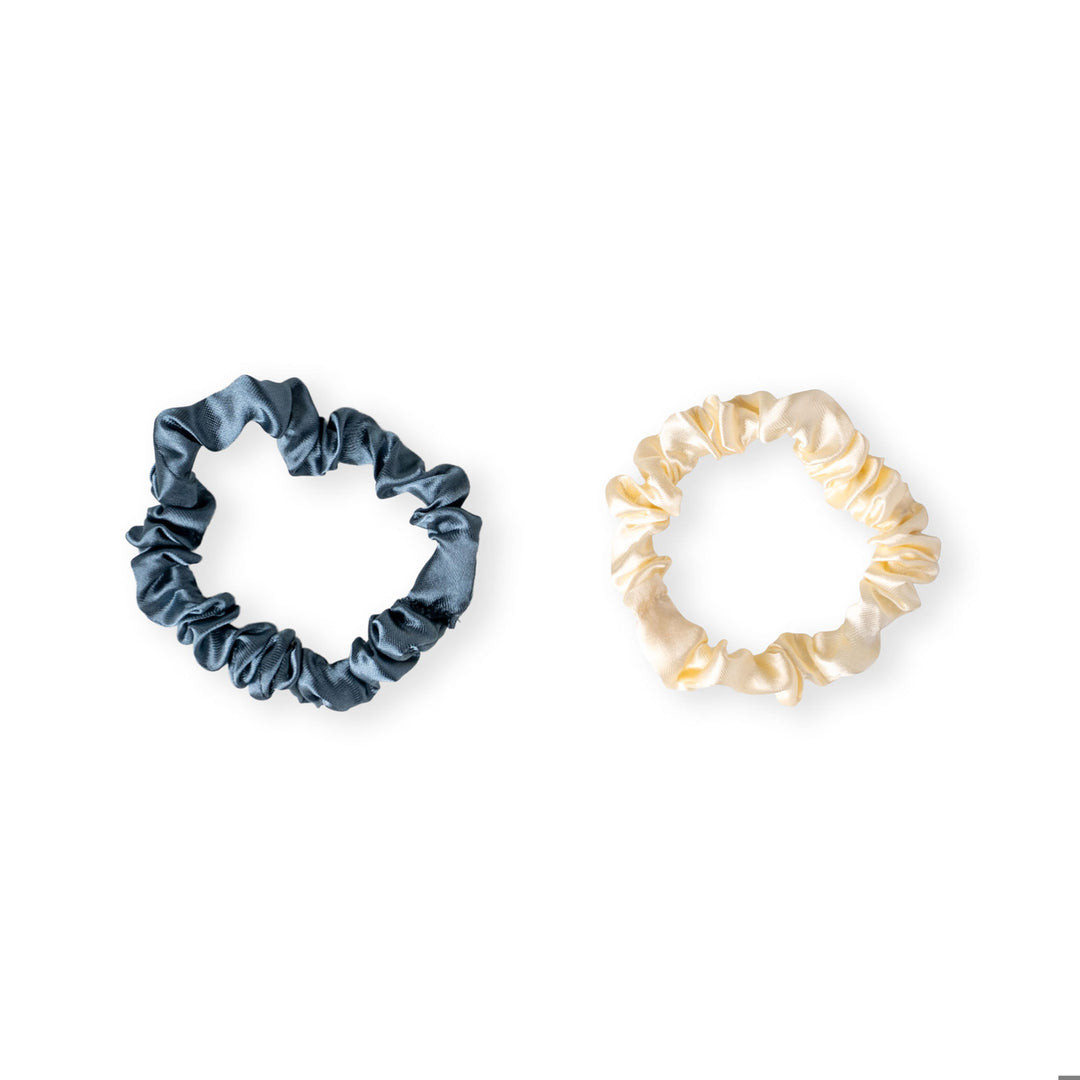 Pretty Festive Holiday Satin Scrunchies