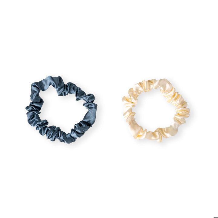 Pretty Festive Holiday Satin Scrunchies
