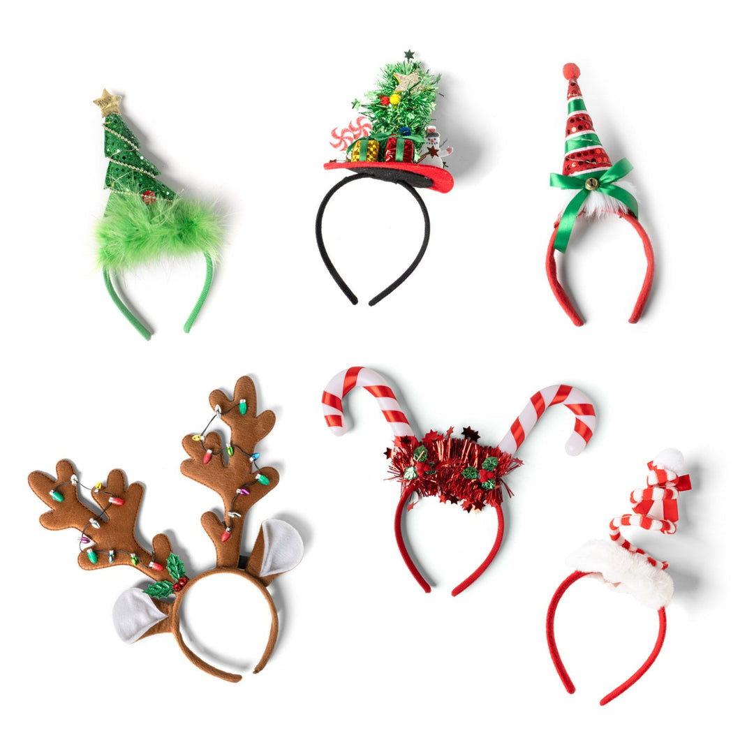 Flashing Holiday Hat Headbands