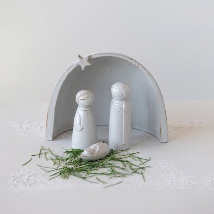 Small Minimalistic Nativity Set