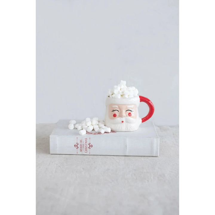 Blushing Santa Mug