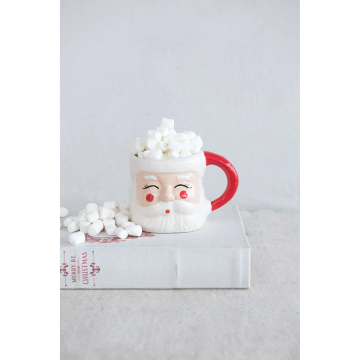 Blushing Santa Mug