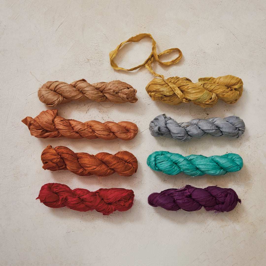 Recycled Silk Ribbon