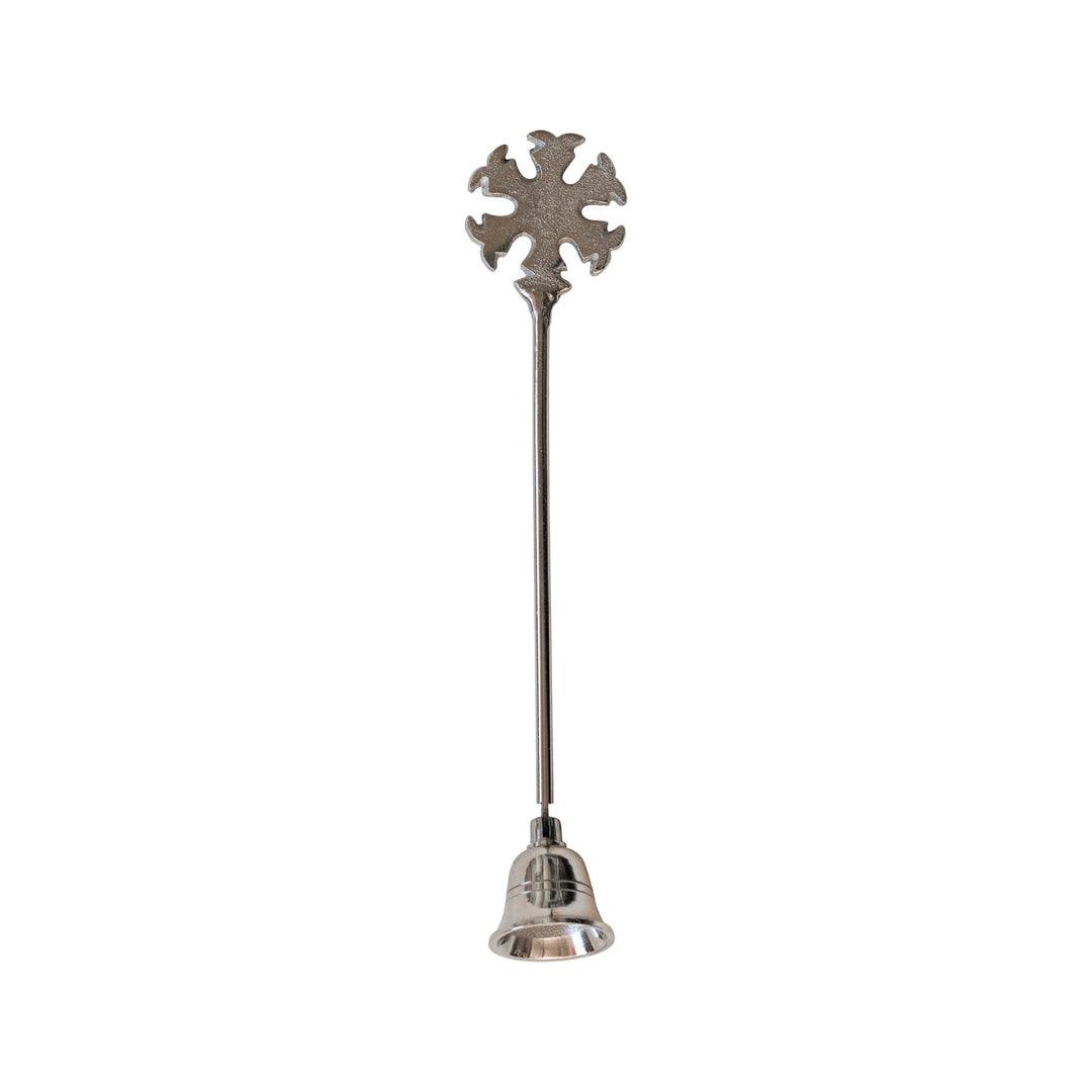 Snowflake Nickel Candle Snuffer