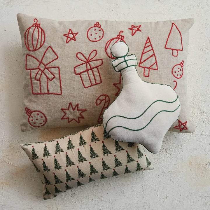 Through The Woods Lumbar Pillow