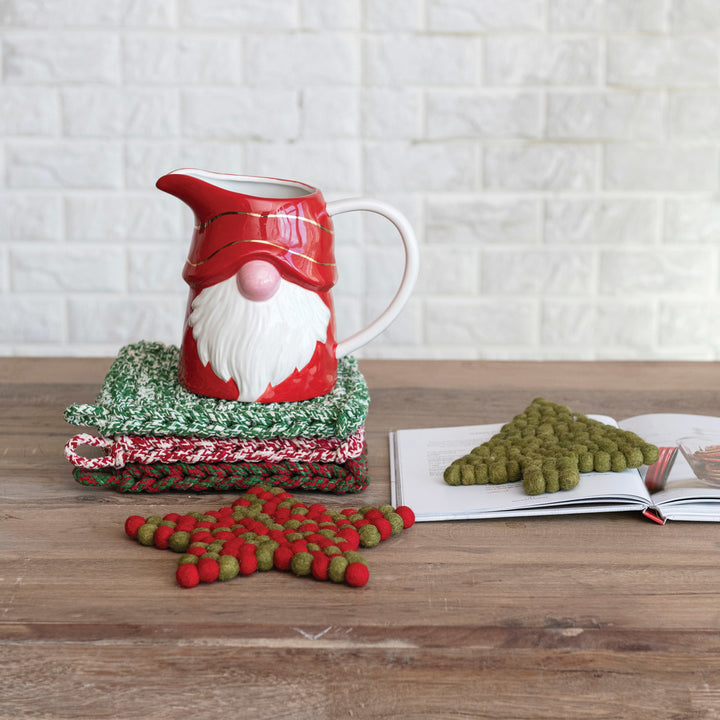 Holiday Melange Crocheted Pot Holder