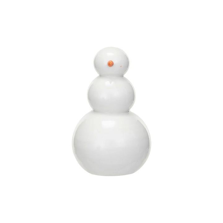 Simplistic Snowman Figurine