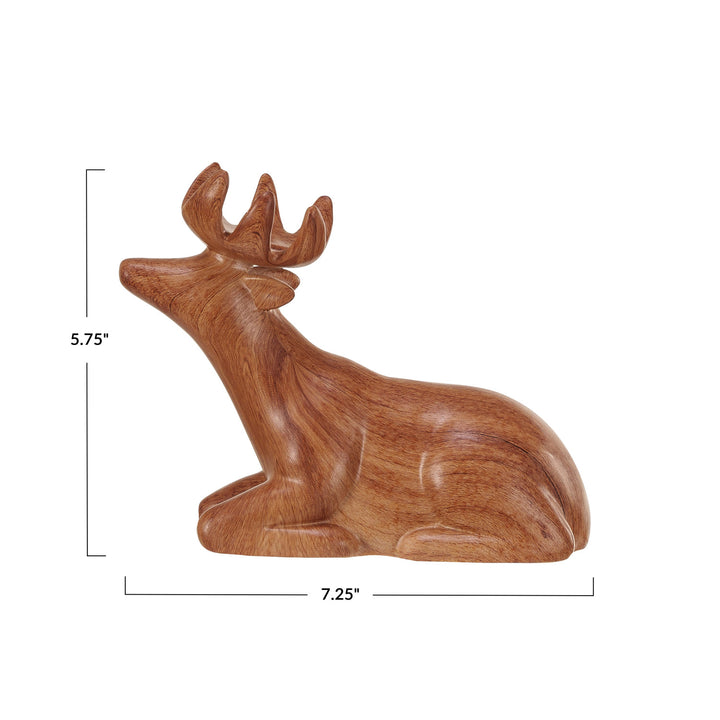 Holiday Wood Deer