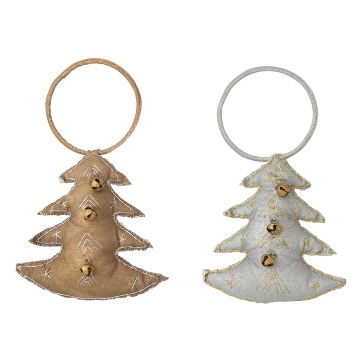 Canvas Christmas Tree Door Hanger
