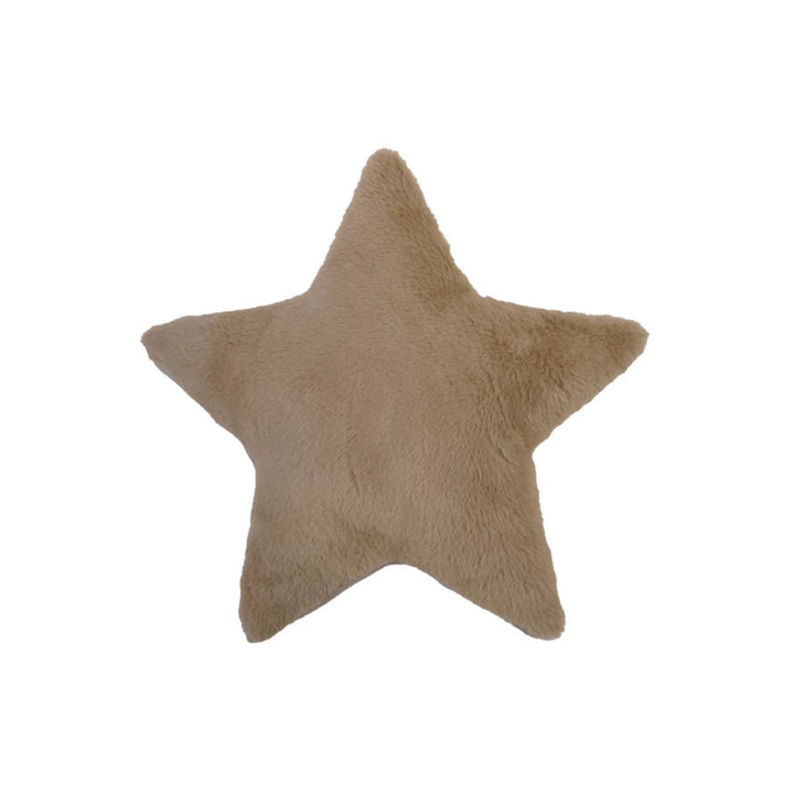 Luxe Faux Fur Star Pillow