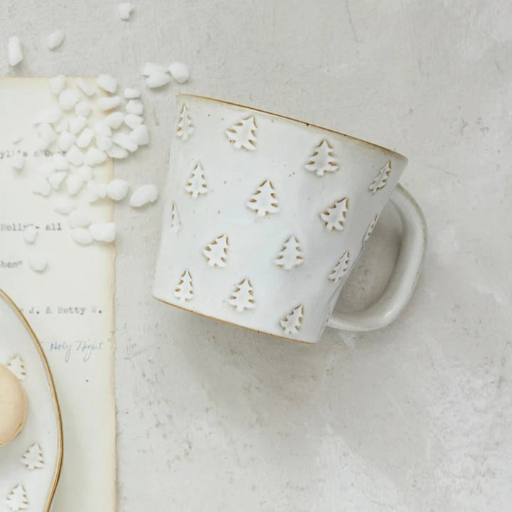 White Winter Forest Mug
