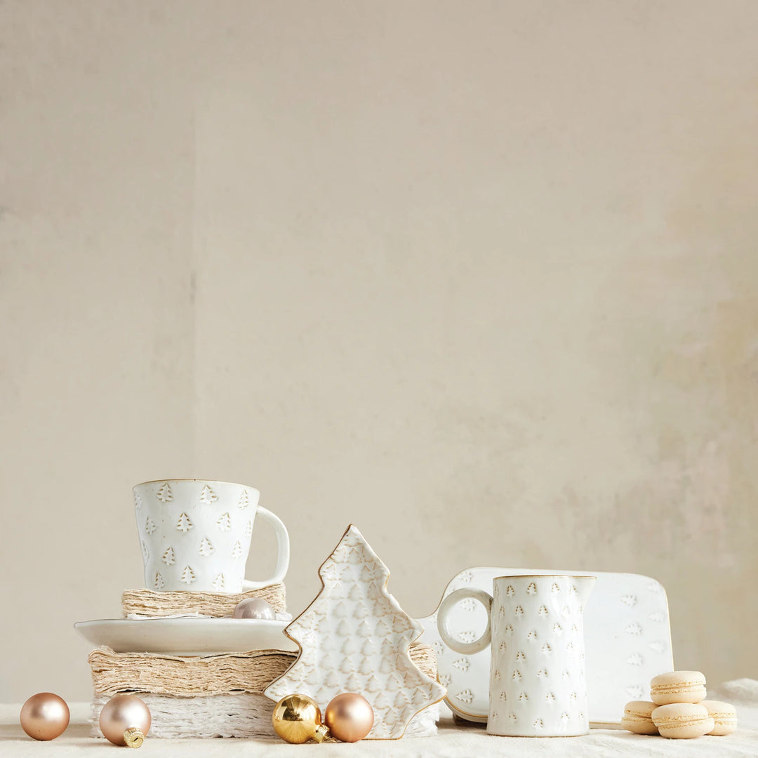 White Winter Forest Plate