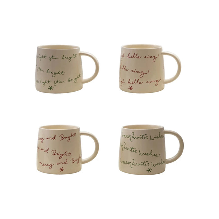 Holiday Script Mug