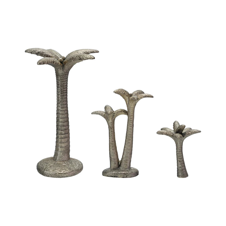 Golden Palm Tree Figurine