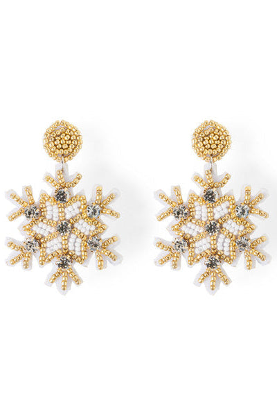 Holiday Spirit Beaded Earrings