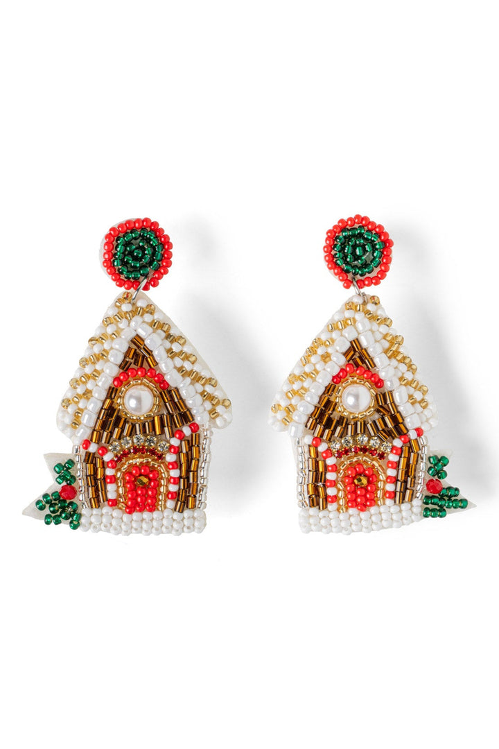 Holiday Spirit Beaded Earrings