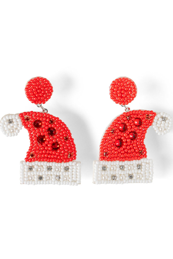 Holiday Spirit Beaded Earrings