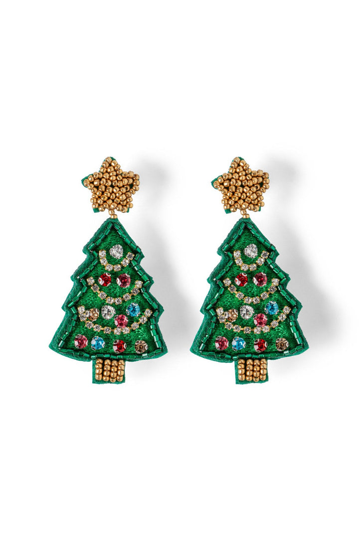 Holiday Spirit Beaded Earrings